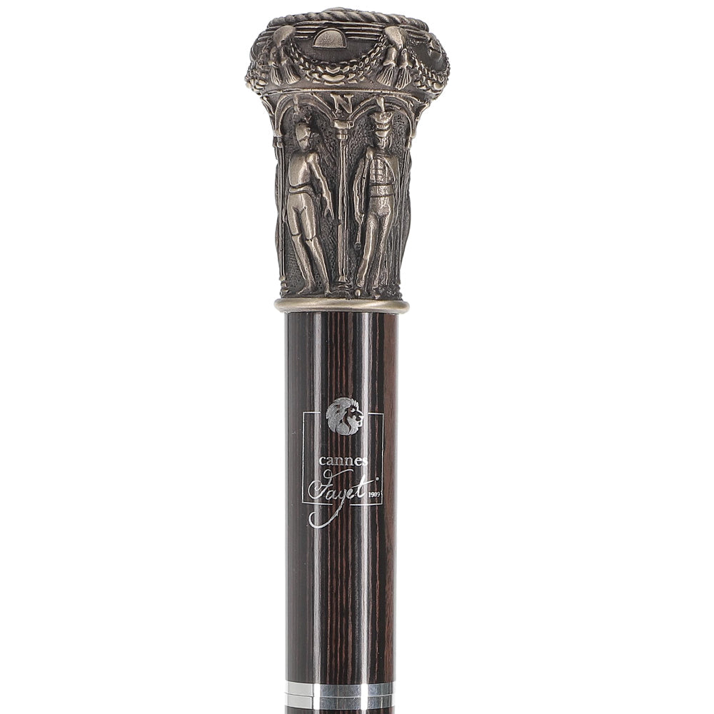 Luxury My-Lord Emperor Sword-Gadget Knob Walking Stick Sword Canes - Tophatter Daily Deals
