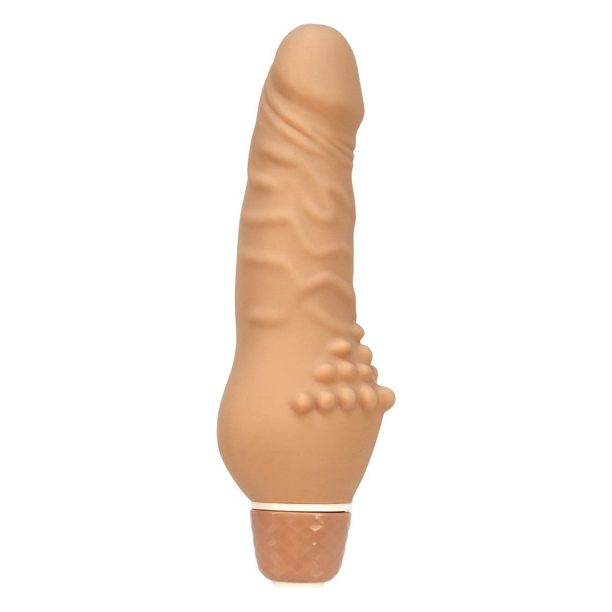 Mini Silicone Classic Clitterific Vibrating Dildo 5" in Ivory Realistic Vibrating Dildo - Tophatter Daily Deals