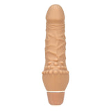 Mini Silicone Classic Clitterific Vibrating Dildo 5" in Ivory Realistic Vibrating Dildo - Tophatter Daily Deals