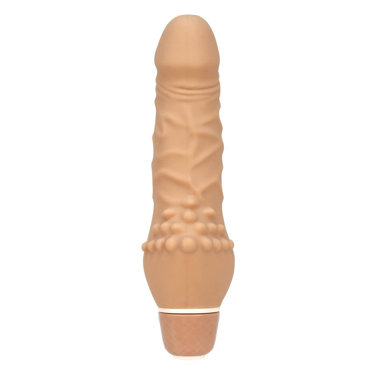 Mini Silicone Classic Clitterific Vibrating Dildo 5" in Ivory Realistic Vibrating Dildo - Tophatter Daily Deals