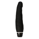 Mini Silicone Classic Slim Vibrating Dildo 5" in Black Realistic Vibrating Dildo - Tophatter Daily Deals