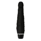 Mini Silicone Classic Slim Vibrating Dildo 5" in Black Realistic Vibrating Dildo - Tophatter Daily Deals
