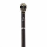 Silver Plated Skull Handle Sword Walking Stick With Stamina Shaft Sword Canes - Tophatter Daily Deals