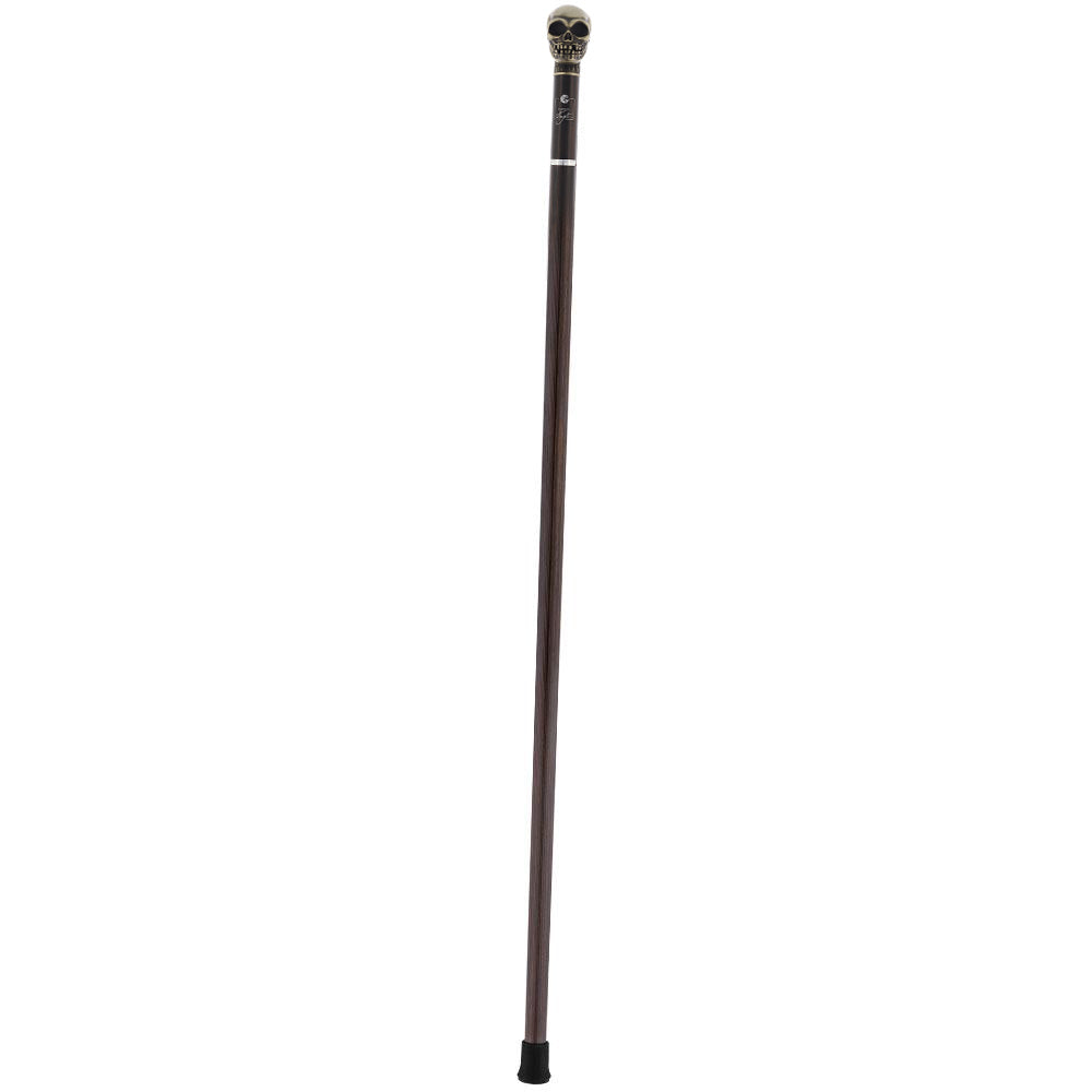Silver Plated Skull Handle Sword Walking Stick With Stamina Shaft Sword Canes - Tophatter Daily Deals