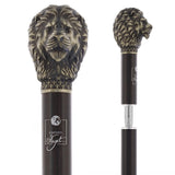 Luxury Silver Lion Head Sword-Gadget Stick - Stamina Wood Sword Canes - Tophatter Daily Deals