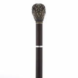 Luxury Silver Lion Head Sword-Gadget Stick - Stamina Wood Sword Canes - Tophatter Daily Deals