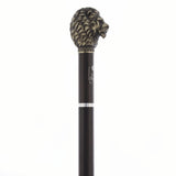 Luxury Silver Lion Head Sword-Gadget Stick - Stamina Wood Sword Canes - Tophatter Daily Deals