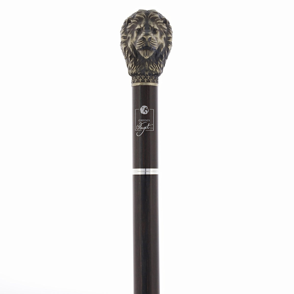 Luxury Silver Lion Head Sword-Gadget Stick - Stamina Wood Sword Canes - Tophatter Daily Deals