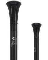 Flask Tippling Stick: Black Knob, Luxury Carbon Shaft Flask Canes - Tophatter Daily Deals