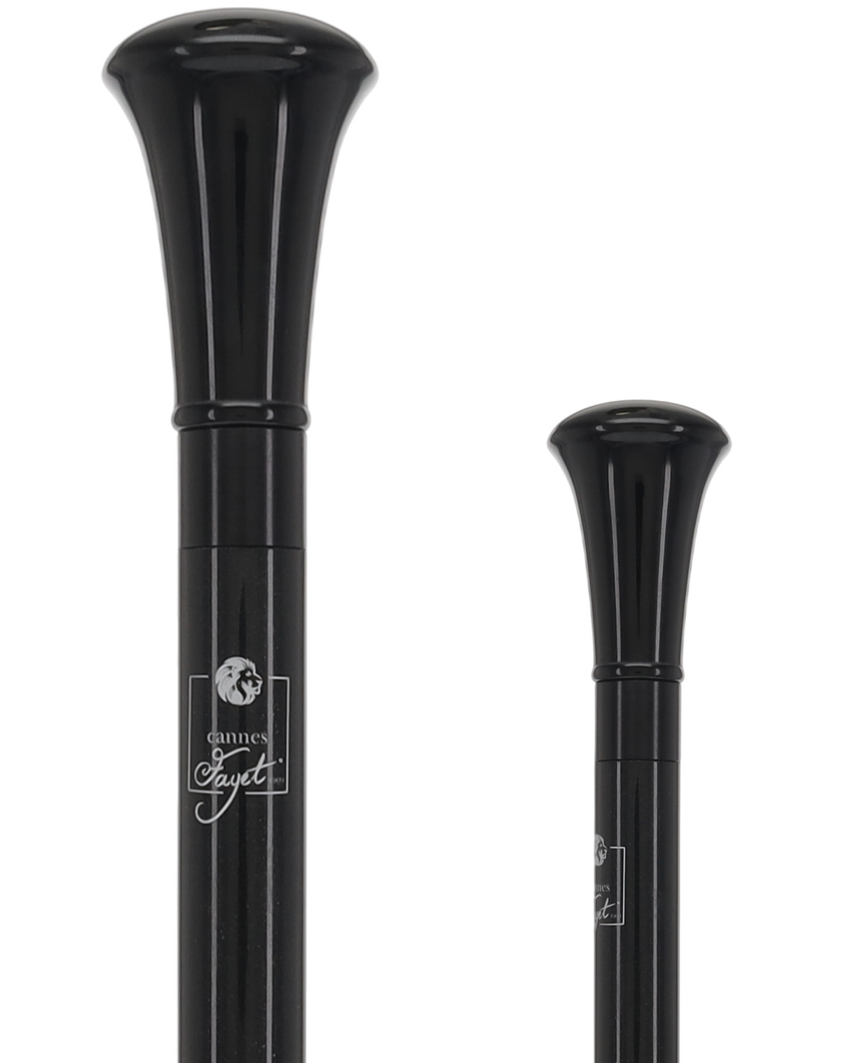 Flask Tippling Stick: Black Knob, Luxury Carbon Shaft Flask Canes - Tophatter Daily Deals