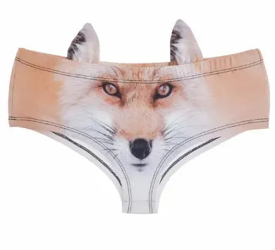 Cat Print Panties fox 0 - Tophatter Daily Deals