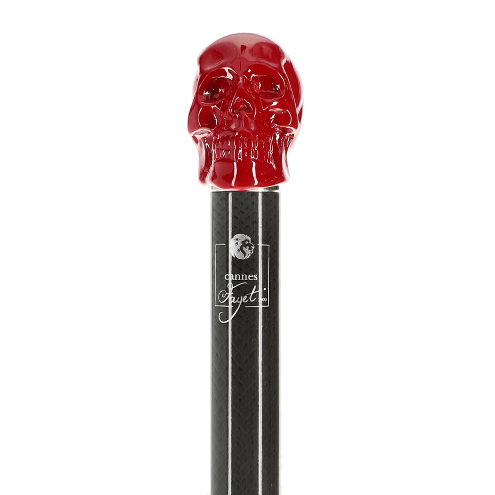 Red Skull Handle Sword Walking Stick with Carbon Fiber Shaft Skull Walking Canes Dragon Walking Canes - Tophatter Daily Deals