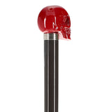 Red Skull Handle Sword Walking Stick with Carbon Fiber Shaft Skull Walking Canes Dragon Walking Canes - Tophatter Daily Deals