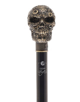 French Steampunk Gears & Skull Cane: Carbon Fiber by 2 Saints - Tophatter Daily Deals