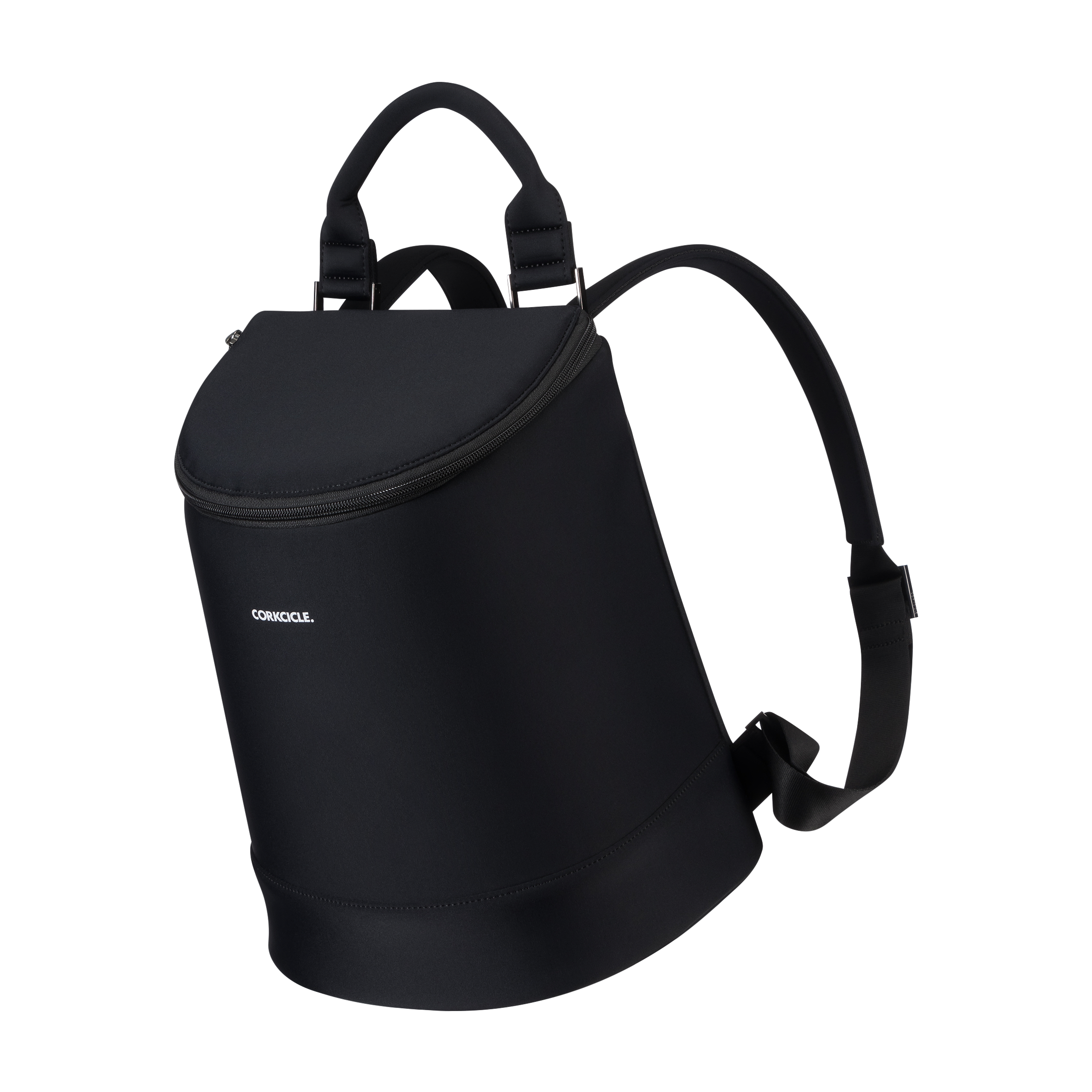 Eola Bucket Cooler Bag by CORKCICLE. Black Neoprene Coolers - Tophatter Daily Deals