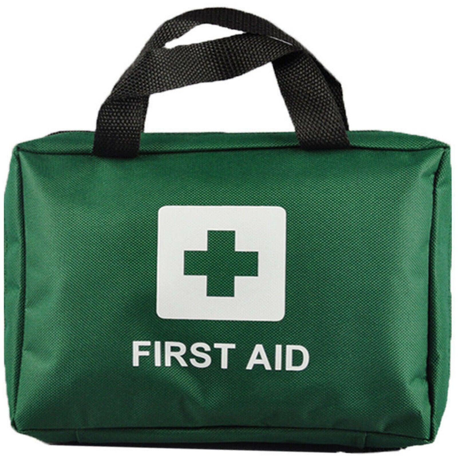 Best Travel First Aid Kit UK - 90 Piece First Aid Kit Bag Medical Emergency Kit. Travel Home Car Taxi Workplace Health Care - Tophatter Daily Deals