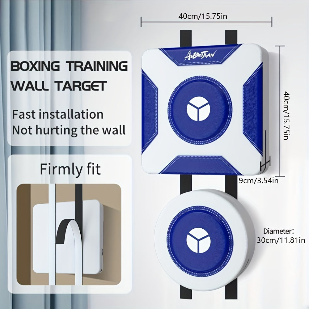 Boxing Wall Punching Pad Training Target Sports & Fitness > Exercise, Gym & Fitness > Boxing & Martial Arts - Tophatter Daily Deals