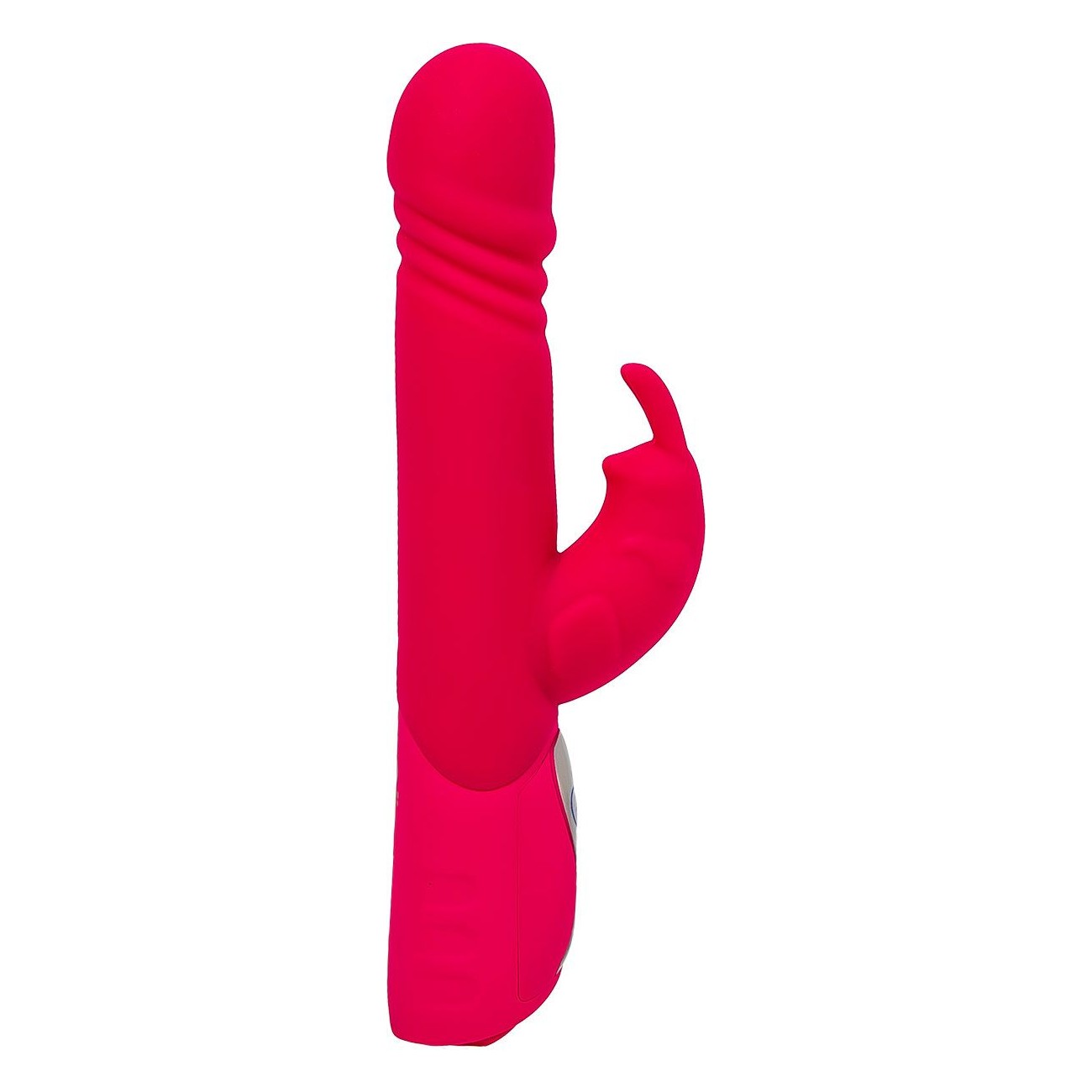 Thrust Me Rabbit Vibrator in Pink Realistic Vibrating Dildo - Tophatter Daily Deals