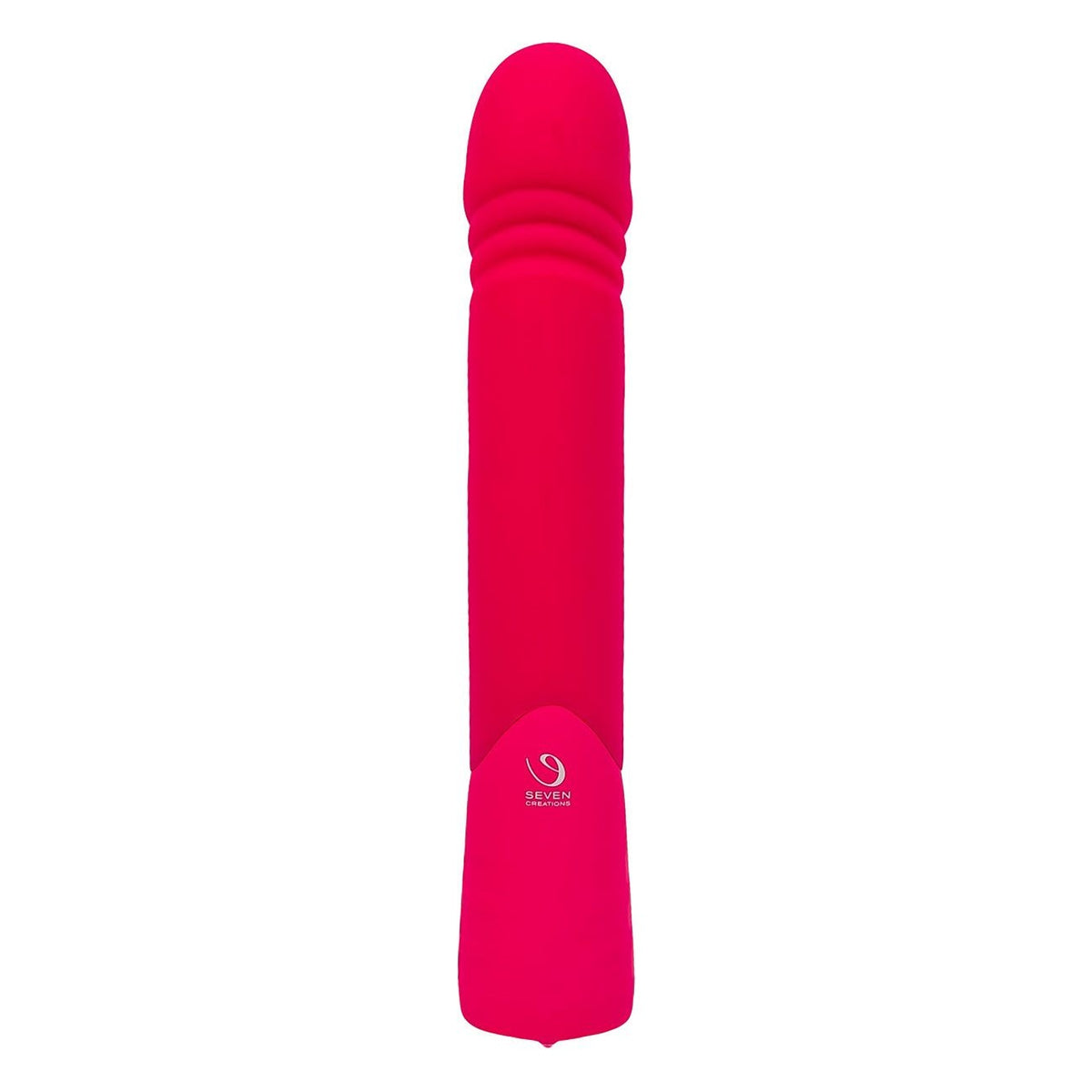 Thrust Me Rabbit Vibrator in Pink Realistic Vibrating Dildo - Tophatter Daily Deals