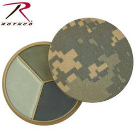 Rothco Digital Camo 3 Color Face Paint Compact - Tophatter Daily Deals