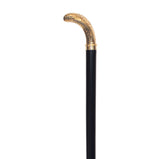 Elegant Brass Snake Handle Walking Cane with Maple Shaft, 36 Black - Tophatter Daily Deals