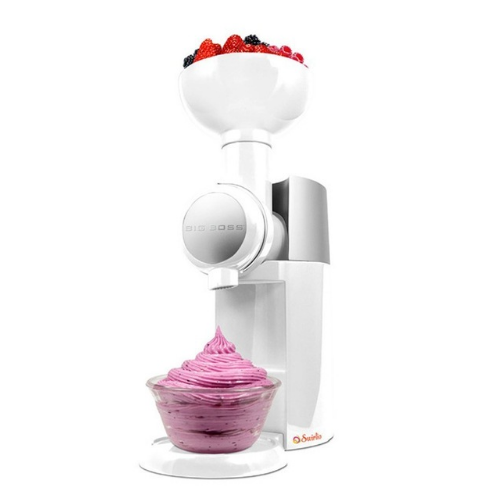 BigSwirlio Frozen Fruit Machine ice cream house full automatic mini slush machine home ice cream machine White 0 - Tophatter Daily Deals