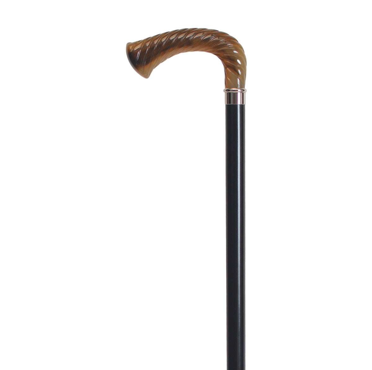 Twisted "L" Style Walking Stick Horn - Tophatter Daily Deals
