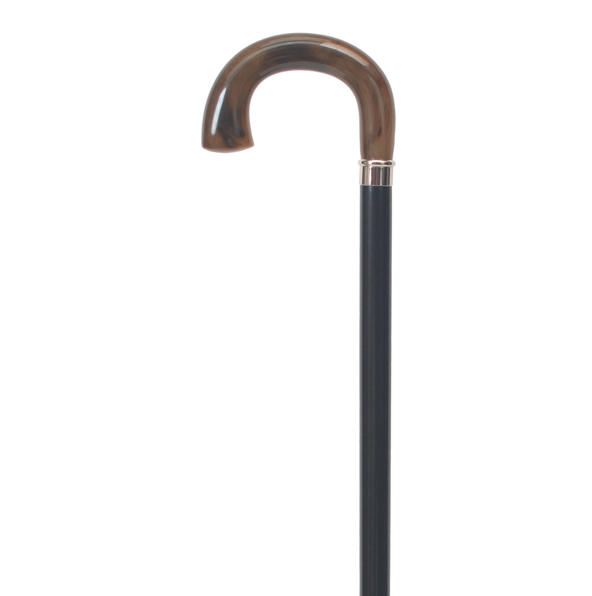 Square Nose Crook Walking Cane Horn - Tophatter Daily Deals