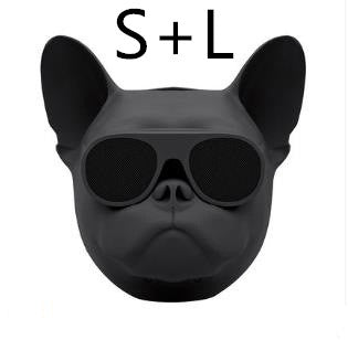 Bluetooth speaker for dog head Black S and L 0 - Tophatter Daily Deals