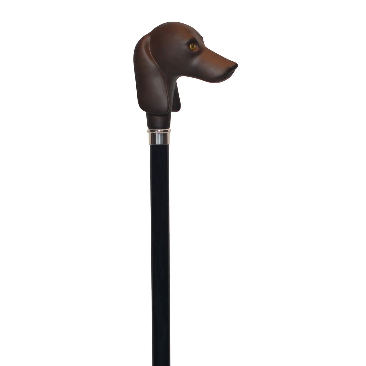Italian Dachshund Head Walking Stick: Elegant Canine-Inspired Design - Tophatter Daily Deals