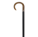 Slim Line Crook Cane with Flat Nose Horn - Tophatter Daily Deals