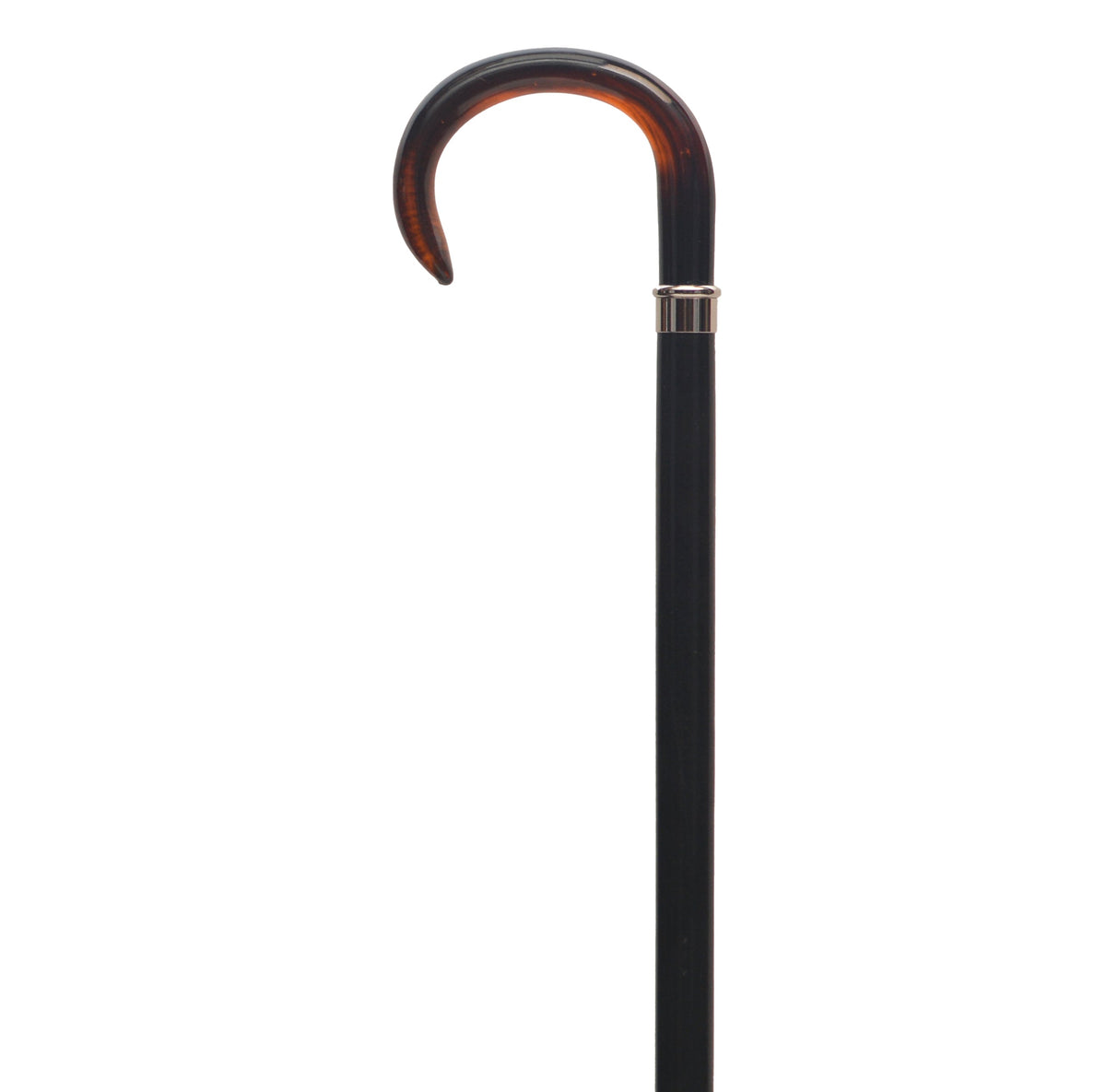 Slim Line Crook Cane with Flat Nose Shell - Tophatter Daily Deals
