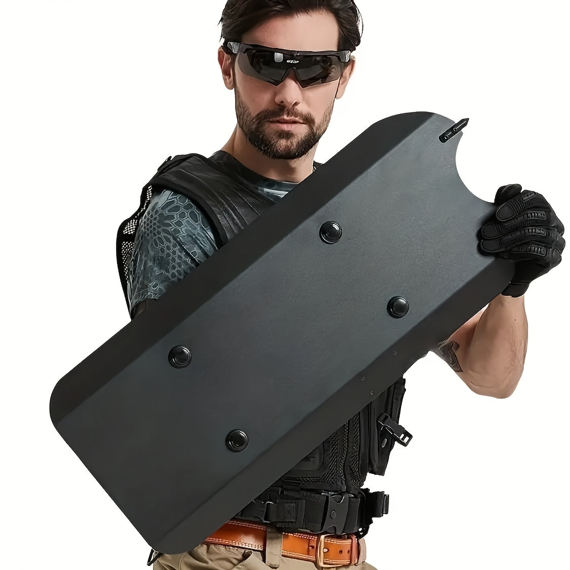 U-Shaped Hunting Guard Plate with Strap Support Hunting & Shooting Protective Gear - Tophatter Daily Deals