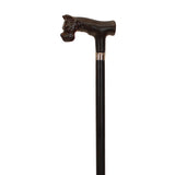 Bull Dog Walking Stick Brown - Tophatter Daily Deals