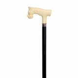 Bull Dog Walking Stick Ivory - Tophatter Daily Deals