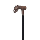 Elegant Italian Elephant Handle Walking Cane Brown - Tophatter Daily Deals