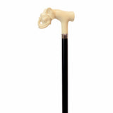 Elegant Italian Elephant Handle Walking Cane Ivory - Tophatter Daily Deals