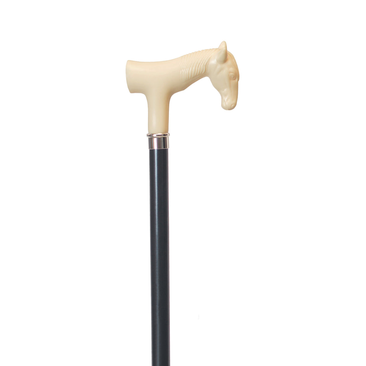 Fritz Horse Walking Cane Ivory - Tophatter Daily Deals