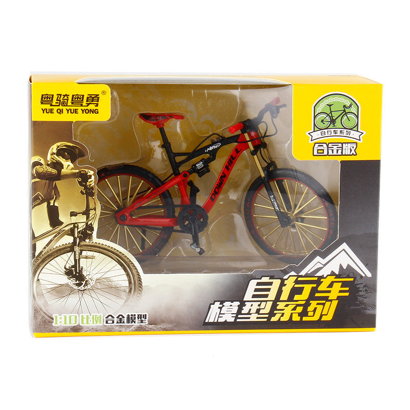 1 To 10 Alloy Speed Reducing Mountain Bike Model Toy 0 - Tophatter Daily Deals