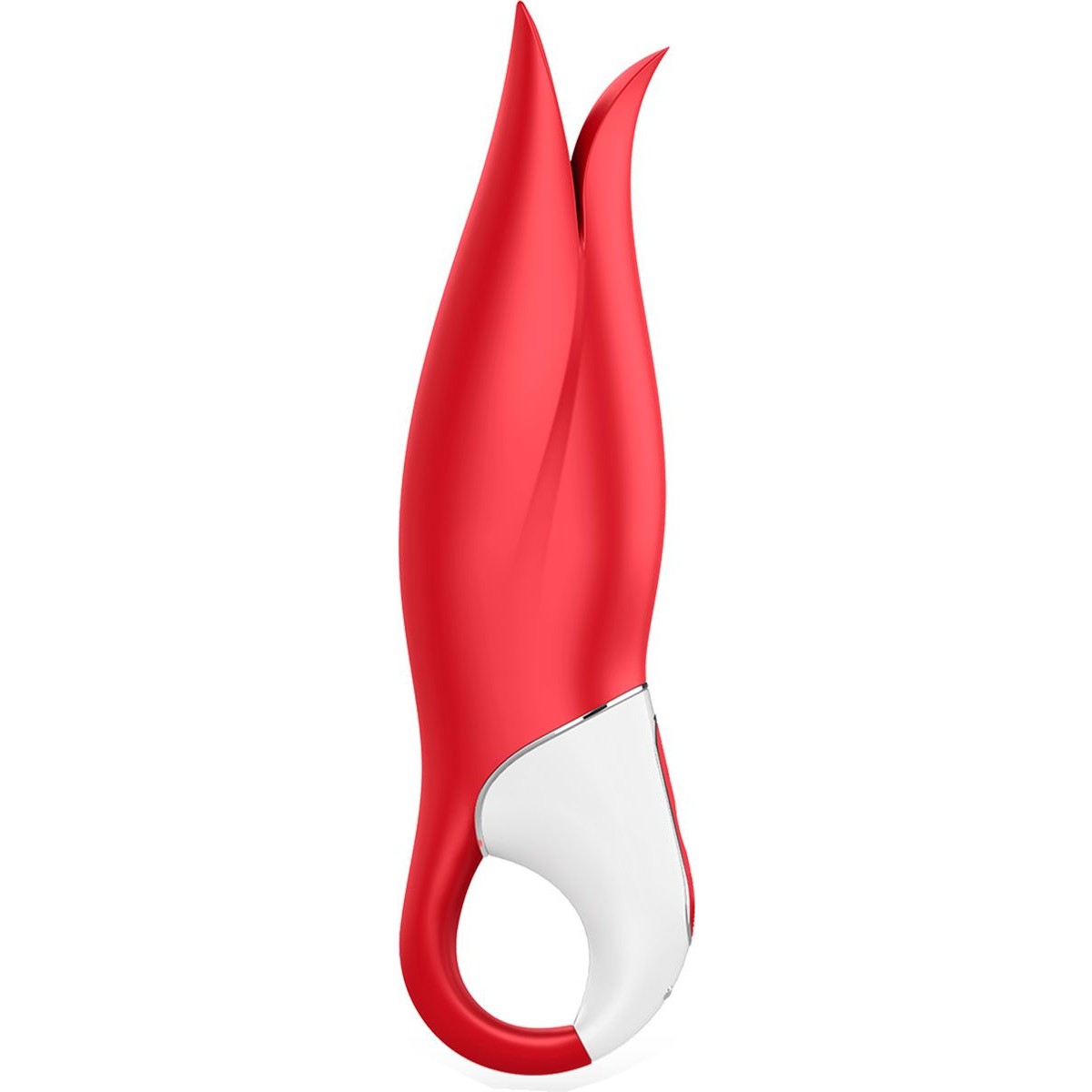 Satisfyer Vibes Power Flower Vibrator in Red Vibrator - Tophatter Daily Deals