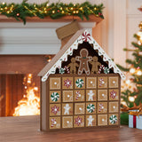 Gingerbread House Christmas Advent Calendar | Fill Our Own Advent Calendar Advent Calendar - Tophatter Daily Deals