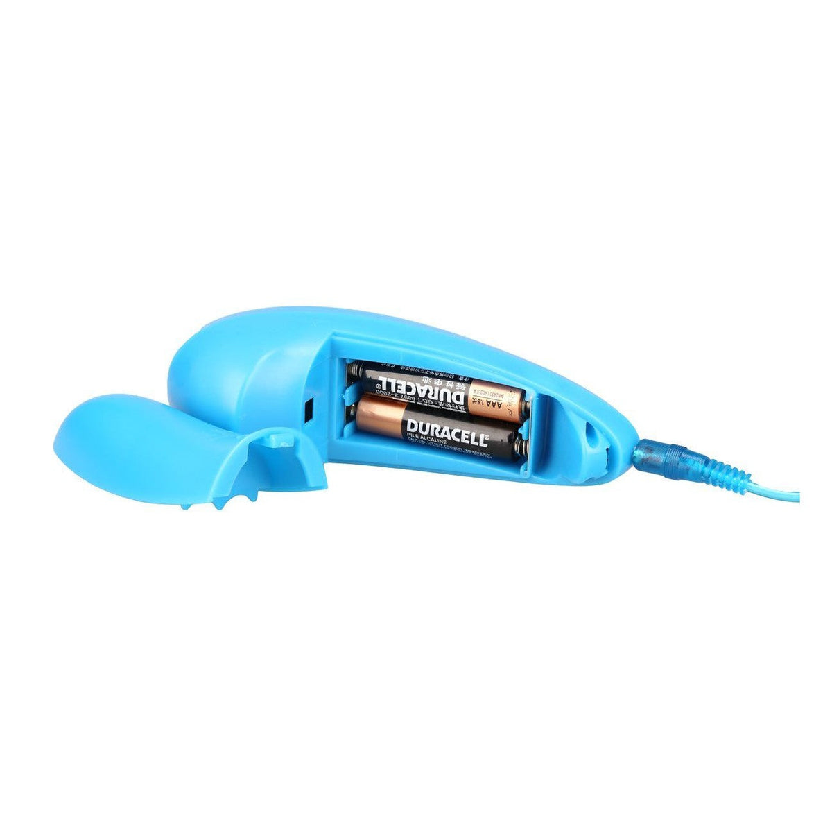 Icy Bunny Silicone Rabbit Vibrator 7" in Blue Rabbit Vibrator - Tophatter Daily Deals