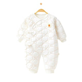 Baby Onesie Baby Warm Clip Cotton Thin Cotton Butterfly Clothes Ha Clothes Climbing Suit 0 - Tophatter Daily Deals