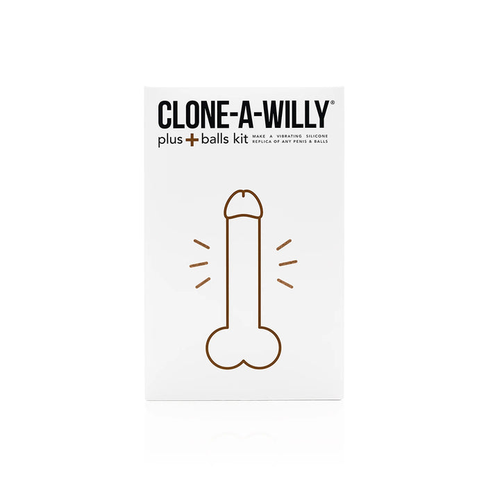 Clone-A-Willy Plus With Balls Deep Skin Tone - Tophatter Daily Deals