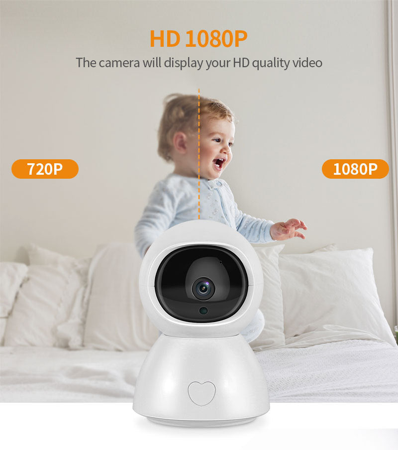 5-inch Baby Monitor Surveillance Camera 0 - Tophatter Daily Deals