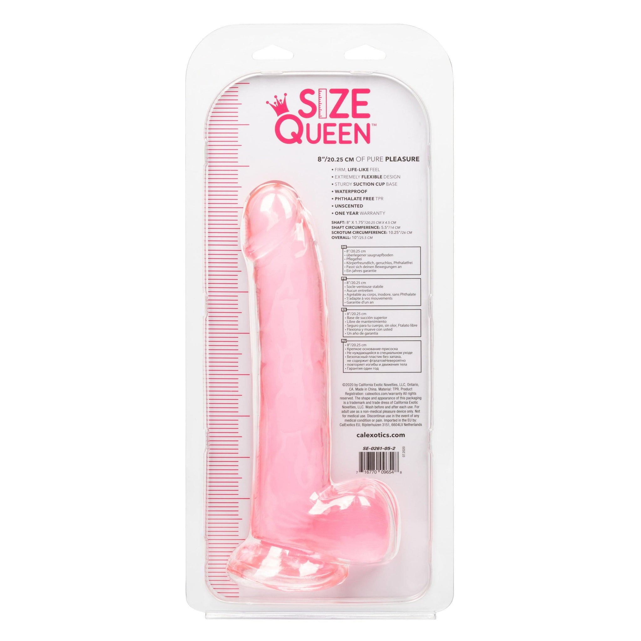Size Queen 8 Inch Realistic Dong in Ivory > Dildos > Realistic Dildos - Tophatter Daily Deals