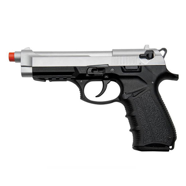 Zoraki 918 Blank Firing Gun Silver - Front Fire 9mm Blank Gun - Tophatter's Weapons'N'Deals 9mmPA Modern Military Blank Firing Pistols - Tophatter Daily Deals