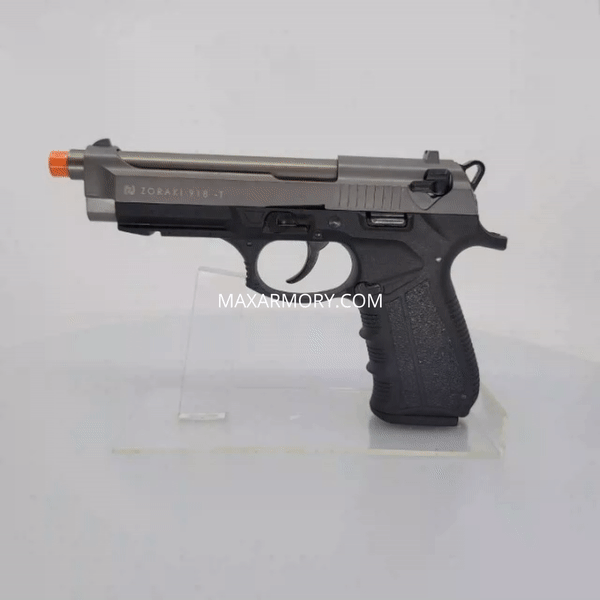 Zoraki 918 Blank Firing Gun Fume - Front Fire 9mm Blank Gun - Tophatter's Weapons'N'Deals blankgunstore - Tophatter Daily Deals