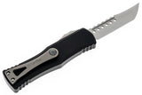 Microtech Hera - Signature Series - Black Chassis - Hellhound Blade - 919-10S Automatic Knives - Tophatter Daily Deals