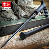 Tonfa Grip Honshu Sword Cane: Ultimate Protection, Comfort Grip Sword Canes - Tophatter Daily Deals
